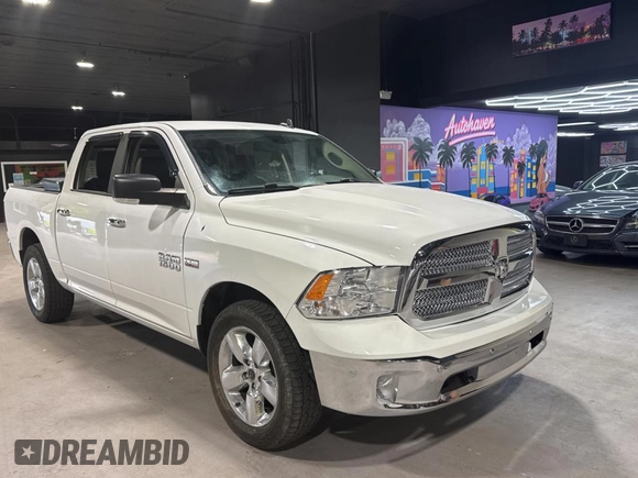 2018 Ram 1500 Big Horn with VIN 3C6RR7LT3JG196757, listed as a Copart auction lot 64101635 with 63,066 mi miles and Clean title. Bid and sale history available at DreamBid. Image 1.