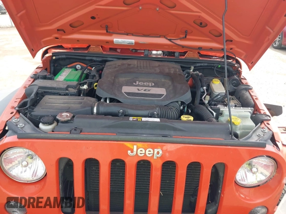 2015 Jeep Wrangler Sport with VIN 1C4AJWAG7FL667462, listed as a IAAI auction lot 42134109 with 85,651 mi miles and . Bid and sale history available at carsss.com. Image 10.