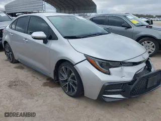 2021 Toyota Corolla SE with VIN JTDS4MCE4MJ055823, listed as a IAAI auction lot 41673759 with 78,747 mi miles. Bid and sale history available at carsss.com. Image 1.
