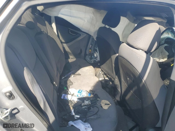 2016 Hyundai Elantra SE with VIN 5NPDH4AE3GH710356, listed as a Copart auction lot 52180295 with 0 mi miles and Non Repairable. Bid and sale history available at carsss.com. Image 10.