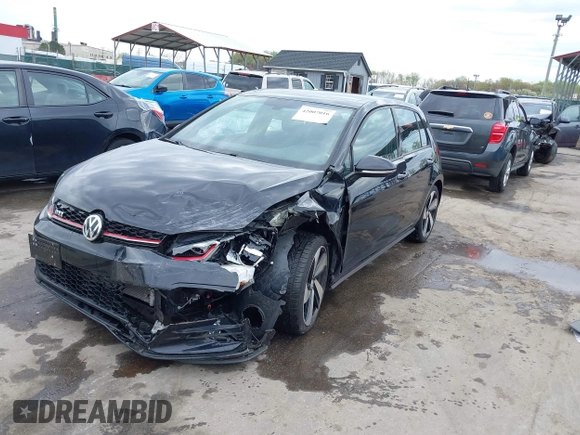 2018 Volkswagen Golf GTI S with VIN 3VW547AU1JM261492, listed as a IAAI auction lot 42007016 with 50,006 mi miles. Bid and sale history available at carsss.com. Image 17.