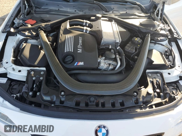 2016 BMW M4 with VIN WBS3R9C56GK336936, listed as a Copart auction lot 52146915 with 70,585 mi miles and Salvage Title. Bid and sale history available at carsss.com. Image 12.