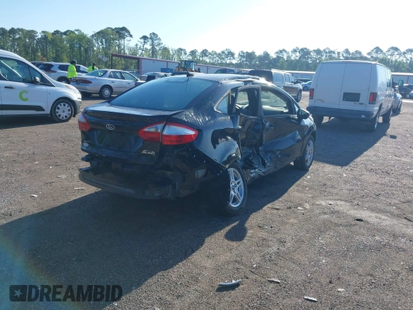 2019 Ford Fiesta SE z VIN 3FADP4BJ2KM159022, wystawiony jako IAAI lot #42269813 z przebiegiem 55 107 mil mil oraz . Historia ofert i sprzedaży dostępna na DreamBid. Obrazek 4.