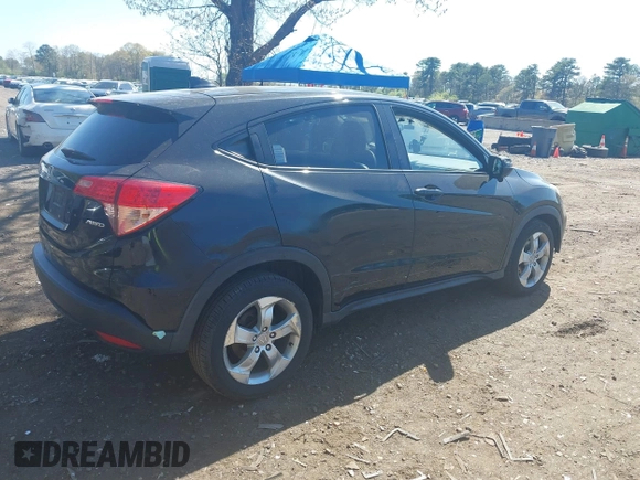 2016 Honda HR-V EX with VIN 3CZRU6H54GM738609, listed as a IAAI auction lot 42115898 with 95,614 mi miles. Bid and sale history available at carsss.com. Image 4.