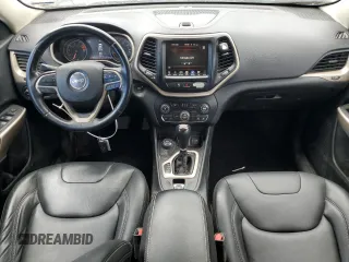 2018 Jeep Cherokee Limited with VIN 1C4PJMDX9JD555520, listed as a Copart auction lot 56381665 with 136,534 mi miles and Salvage title. Bid and sale history available at DreamBid. Image 8.