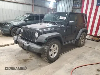 2016 Jeep Wrangler Sport z VIN 1C4GJWAGXGL192157, wystawiony jako Copart lot #51633625 z przebiegiem 76 493 mil mil oraz Szkoda całkowita • Salvage title. Historia ofert i sprzedaży dostępna na DreamBid. Obrazek 1.