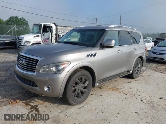 2012 Infiniti QX56 7-passenger z VIN JN8AZ2NE1C9020708, wystawiony jako IAAI lot #42128814 z przebiegiem 173 403 mil mil oraz . Historia ofert i sprzedaży dostępna na DreamBid. Obrazek 17.