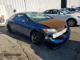 2012 Honda Civic Cpe LX with VIN 2HGFG3B57CH547090, listed as a Copart auction lot 45336665 with 218,434 mi miles and Clean Title. Bid and sale history available at carsss.com. Image 4.