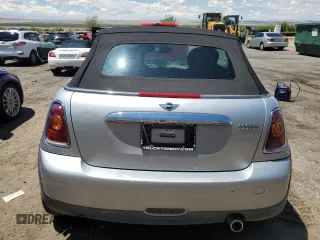 2010 MINI Convertible with VIN WMWMR3C5XATU98379, listed as a Copart auction lot 56360255 with 108,414 mi miles and Clean Title. Bid and sale history available at DreamBid. Image 6.