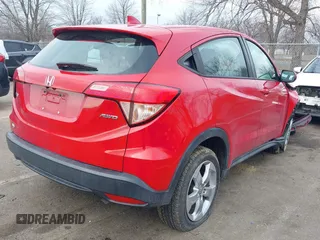 2016 Honda HR-V LX with VIN 3CZRU6H3XGM739696, listed as a IAAI auction lot 41698167 with 31,886 mi miles. Bid and sale history available at carsss.com. Image 4.