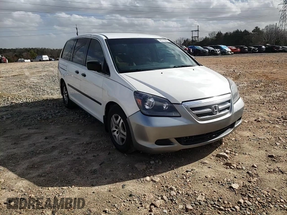 2006 Honda Odyssey LX with VIN 5FNRL38226B057820, listed as a Copart auction lot 48018655 with 233,755 mi miles and Salvage Title. Bid and sale history available at carsss.com. Image 11.