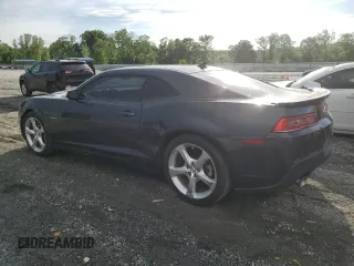 2015 Chevrolet Camaro LT z VIN 2G1FD1E34F9284313, wystawiony jako Copart lot #55575245 z przebiegiem 95 355 mil mil oraz Szkoda całkowita • Salvage title. Historia ofert i sprzedaży dostępna na DreamBid. Obrazek 2.