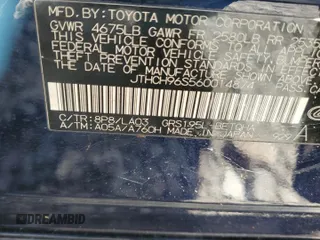 2006 Lexus GS 300 z VIN JTHCH96S560014874, wystawiony jako Copart lot #48227925 z przebiegiem 162 187 mil mil oraz Tytuł czysty. Historia ofert i sprzedaży dostępna na DreamBid. Obrazek 12.