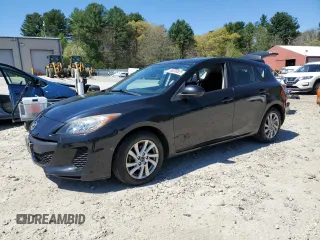 2013 Mazda 3 i Touring with VIN JM1BL1LP9D1823654, listed as a Copart auction lot 55039525 with 81,932 mi miles and Clean title. Bid and sale history available at DreamBid. Image 1.