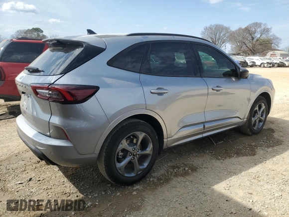 2024 Ford Escape ST-Line with VIN 1FMCU0MN0RUB19367, listed as a Copart auction lot 49121315 with 4,950 mi miles and Salvage Title. Bid and sale history available at DreamBid. Image 3.