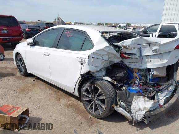 2019 Toyota Corolla L with VIN 5YFBURHE8KP901272, listed as a IAAI auction lot 42031180 with 117,932 mi miles and . Bid and sale history available at DreamBid. Image 3.