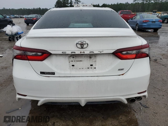 2021 Toyota Camry SE Nightshade with VIN 4T1G11AK1MU466693, listed as a Copart auction lot 45215425 with 84,105 mi miles and Salvage Title. Bid and sale history available at carsss.com. Image 6.