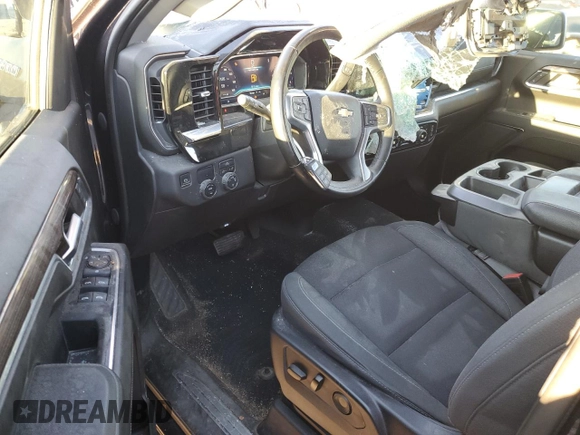 2023 Chevrolet Silverado 1500 LT with VIN 3GCPACEK8PG256190, listed as a Copart auction lot 88554125 with Not Provided miles and Salvage Title. Bid and sale history available at DreamBid. Image 8.