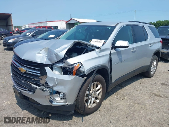 2020 Chevrolet Traverse LT Cloth with VIN 1GNEVGKW7LJ273511, listed as a IAAI auction lot 42366967 with 60,272 mi miles and . Bid and sale history available at DreamBid. Image 17.