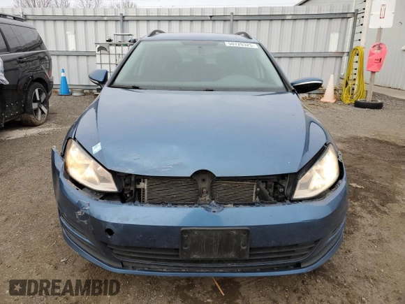 2017 Volkswagen Golf SportWagen S with VIN 3VW017AU5HM507991, listed as a Copart auction lot 50720325 with 220,396 mi miles and Clean Title. Bid and sale history available at carsss.com. Image 5.