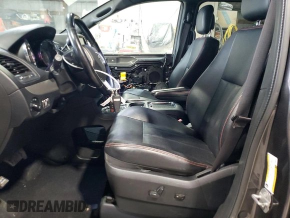 2019 Dodge Grand Caravan GT with VIN 2C4RDGEG9KR694822, listed as a Copart auction lot 50959695 with 121,697 mi miles and Salvage Title. Bid and sale history available at DreamBid. Image 7.