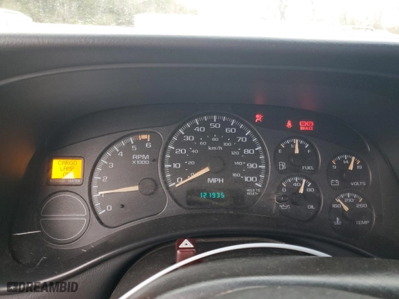 2002 Chevrolet Silverado 1500 LS with VIN 1GCEK14V82Z135222, listed as a Copart auction lot 82079734 with 121,935 mi miles and Salvage Title. Bid and sale history available at carsss.com. Image 9.
