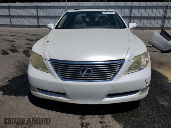 2007 Lexus LS 460 L z VIN JTHGL46F475017260, wystawiony jako Copart lot #55674615 z przebiegiem 189 031 mil mil oraz Szkody całkowita. Historia ofert i sprzedaży dostępna na DreamBid. Obrazek 5.