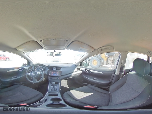 2019 Nissan Sentra S with VIN 3N1AB7AP7KY267375, listed as a Copart auction lot 46686645 with 81,036 mi miles and Salvage Title. Bid and sale history available at carsss.com. Image 12.