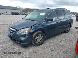 2006 Honda Odyssey EX-L with VIN 5FNRL38716B441549, listed as a IAAI auction lot 42048758 with 232,194 mi miles. Bid and sale history available at carsss.com. Image 2.