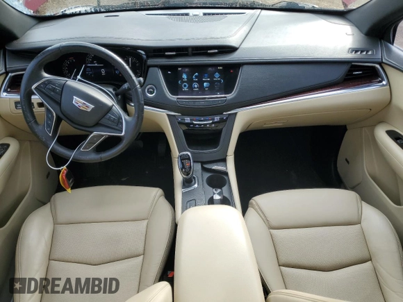 2018 Cadillac XT5 Luxury FWD with VIN 1GYKNCRS7JZ131434, listed as a Copart auction lot 46297925 with 81,133 mi miles and Non Repairable. Bid and sale history available at carsss.com. Image 8.