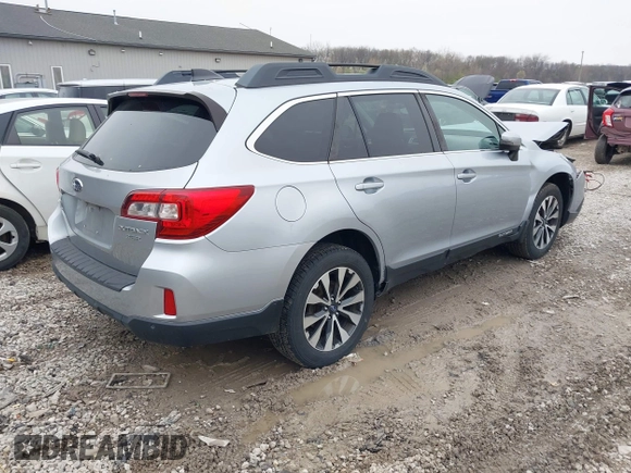 2017 Subaru Outback Limited with VIN 4S4BSENCXH3403220, listed as a IAAI auction lot 42008874 with 92,996 mi miles and . Bid and sale history available at DreamBid. Image 4.
