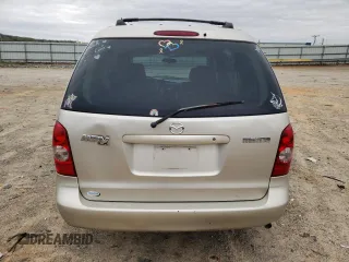 2002 Mazda MPV LX with VIN JM3LW28J120310009, listed as a Copart auction lot 51272115 with 98,847 mi miles and Salvage title. Bid and sale history available at DreamBid. Image 6.