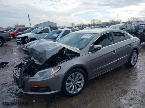 2010 Volkswagen CC Sport with VIN WVWML7AN9AE512324, listed as a IAAI auction lot 41195198 with 243,500 mi miles. Bid and sale history available at carsss.com. Image 2.