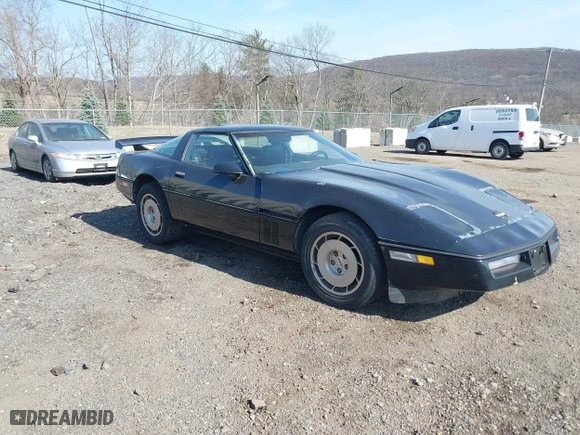 1986 Chevrolet Corvette with VIN 1G1YY0786G5107633, listed as a IAAI auction lot 41780481 with 72,679 mi miles. Bid and sale history available at carsss.com. Image 1.