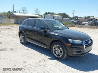 2018 Audi Q5 Premium with VIN WA1ANAFYXJ2006994, listed as a IAAI auction lot 41888392 with 96,066 mi miles. Bid and sale history available at carsss.com. Image 1.