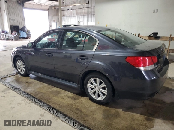 2012 Subaru Legacy Premium with VIN 4S3BMAG62C1015160, listed as a Copart auction lot 50499135 with 185,152 mi miles and Salvage title. Bid and sale history available at DreamBid. Image 2.