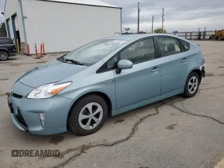 2015 Toyota Prius Four with VIN JTDKN3DU9F1998578, listed as a Copart auction lot 52108015 with 26,320 mi miles and Salvage Title. Bid and sale history available at carsss.com. Image 1.