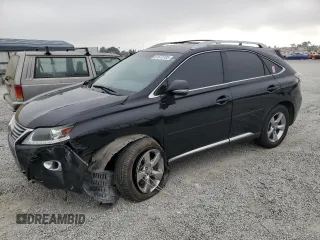 2013 Lexus RX 350 with VIN JTJZK1BA9D2008831, listed as a Copart auction lot 61872705 with 116,428 mi miles and Salvage title. Bid and sale history available at DreamBid. Image 1.