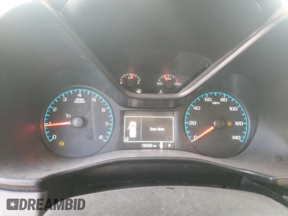 2016 Chevrolet Colorado 2WD WT with VIN 1GCGSBEA0G1284188, listed as a Copart auction lot 50591065 with 135,563 mi miles and Salvage title. Bid and sale history available at DreamBid. Image 9.