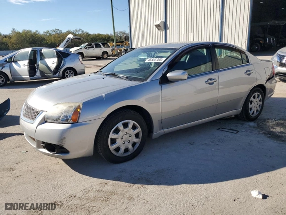 2012 Mitsubishi Galant ES with VIN 4A32B3FF5CE015811, listed as a Copart auction lot 46504765 with 99,058 mi miles and Salvage Title. Bid and sale history available at carsss.com. Image 1.