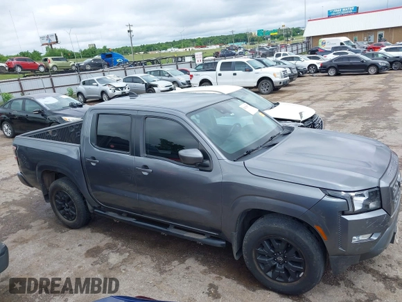 2023 Nissan Frontier SV with VIN 1N6ED1EK3PN603948, listed as a IAAI auction lot 42333677 with 38,779 mi miles and . Bid and sale history available at DreamBid. Image 13.