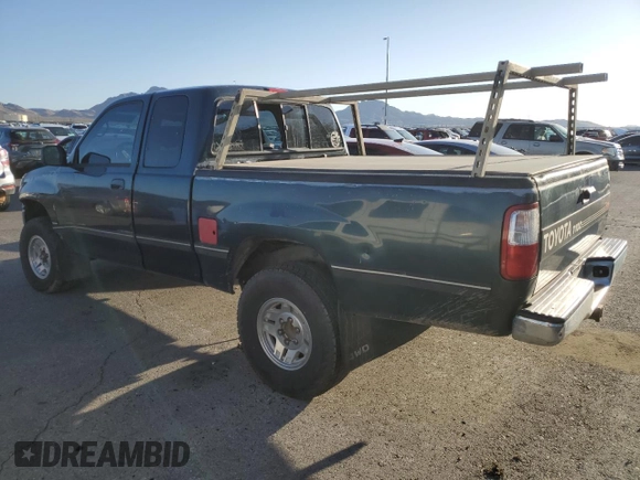 1996 Toyota T100 SR5 z VIN JT4UN24D2T0029466, wystawiony jako Copart lot #57122945 z przebiegiem 421 207 mil mil oraz Szkoda całkowita • Salvage title. Historia ofert i sprzedaży dostępna na DreamBid. Obrazek 2.