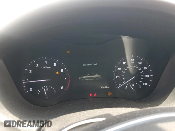 2018 Genesis G80 Sport with VIN KMHGN4JB2JU237330, listed as a Copart auction lot 58870695 with 61,417 mi miles and Salvage title. Bid and sale history available at DreamBid. Image 9.