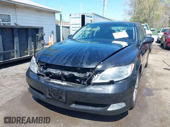 2009 Lexus LS 460 with VIN JTHCL46FX95004000, listed as a IAAI auction lot 41994865 with 178,807 mi miles and . Bid and sale history available at DreamBid. Image 6.
