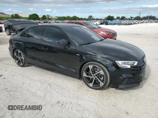 2020 Audi A3 Sedan S line Premium with VIN WAUBEGFF6LA104938, listed as a Copart auction lot 50081994 with 16,969 mi miles. Bid and sale history available at carsss.com. Image 4.