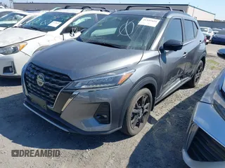 2021 Nissan Kicks SR with VIN 3N1CP5DV9ML558176, listed as a IAAI auction lot 41445419 with 26,547 mi miles. Bid and sale history available at carsss.com. Image 2.