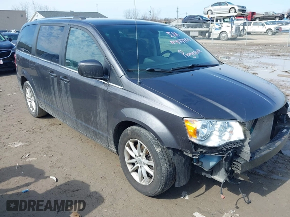 2019 Dodge Grand Caravan SXT with VIN 2C4RDGCG1KR514123, listed as a IAAI auction lot 41777811 with 119,087 mi miles and . Bid and sale history available at DreamBid. Image 1.