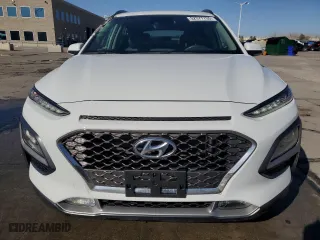 2021 Hyundai Kona Limited with VIN KM8K3CA51MU630521, listed as a Copart auction lot 52377735 with 28,024 mi miles and Salvage Title. Bid and sale history available at carsss.com. Image 5.