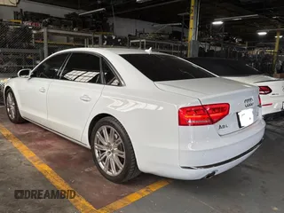 2014 Audi A8 3.0L TDI with VIN WAURMAFD2EN003811, listed as a Copart auction lot 61867575 with 120,705 mi miles and Clean title. Bid and sale history available at DreamBid. Image 3.