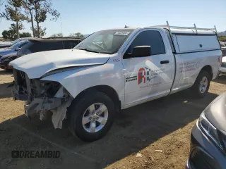 2015 Ram 1500 Tradesman with VIN 3C6JR6DG9FG596080, listed as a Copart auction lot 74025904 with 180,789 mi miles and Salvage title. Bid and sale history available at DreamBid. Image 1.